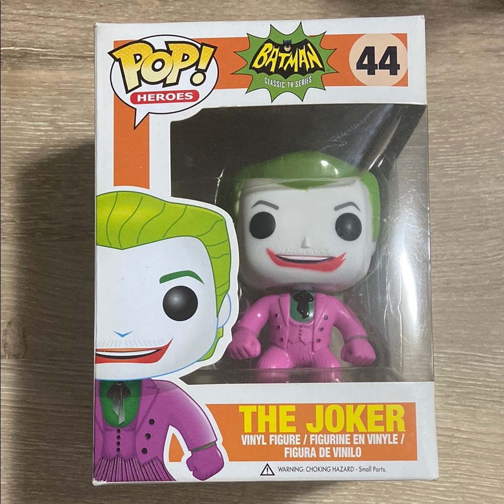 Funko Pop Heroes Batman Classic TV Series The Joker  #44 Vaulted